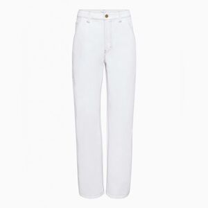 Tna Aritzia Greenwich Pant High-Waisted Carpenter Twill Pants Size 4 White